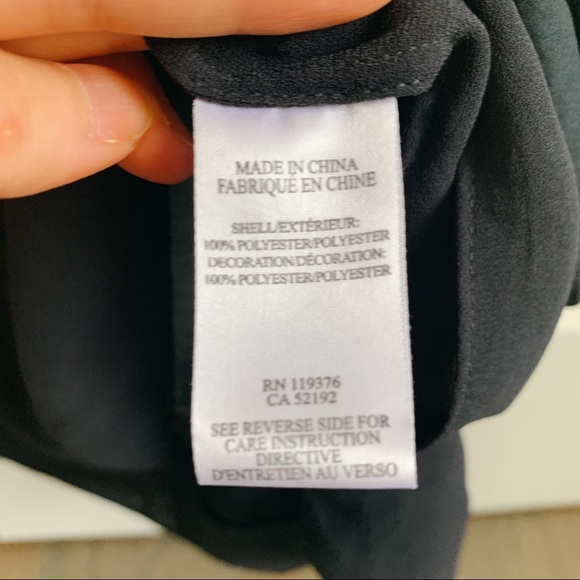 Helmet Lang oversized poly top - Picture 5 of 7